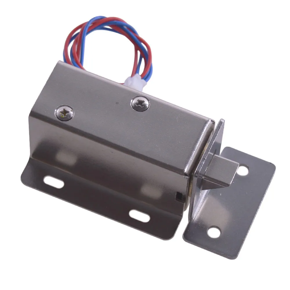 12V 24V Универсальный двери шкафа Электрический замок язык в сборе