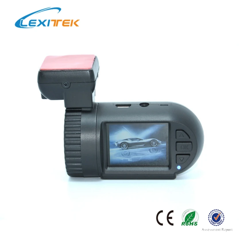 Lexitek Mini0805 Лучший Чипсет 1296P Автомобильный видеорегистратор Ambarella A7LA50 Мини Размер