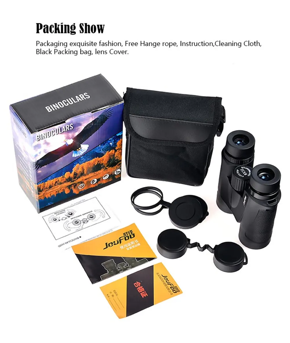 JouFou 8X32 Visionking Зрительная труба HD Высокая мощность Регулируемая Увеличить