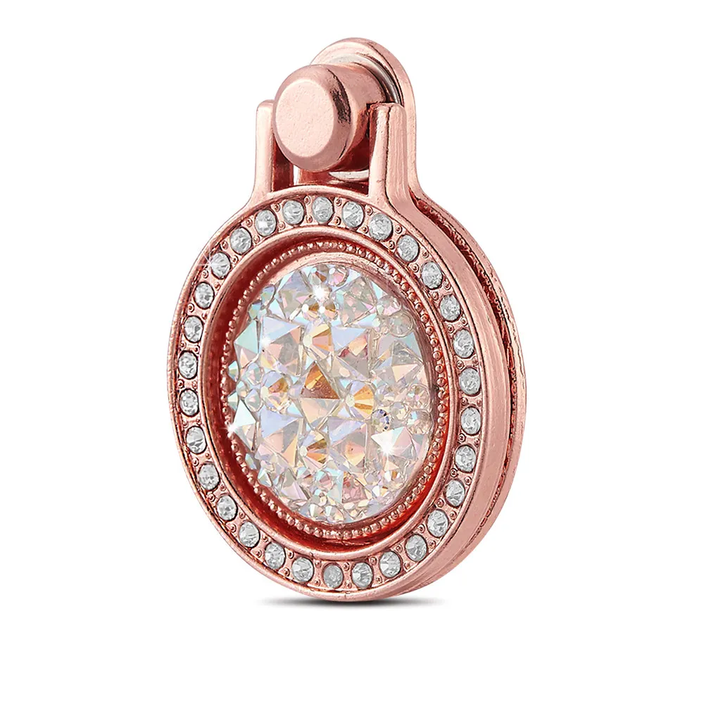Кольцо на палец держатель телефона Bling Diamond смартфон подставка для iPhone samsung