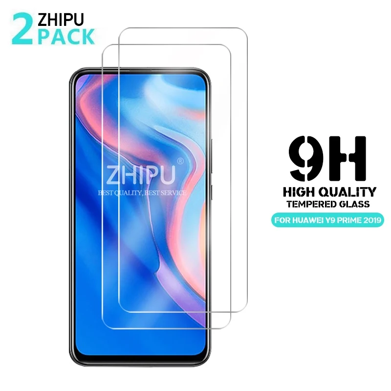 2 шт закаленное стекло для Huawei Y9 Prime 2019 Защитная пленка экрана 2.5D 9H | Мобильные