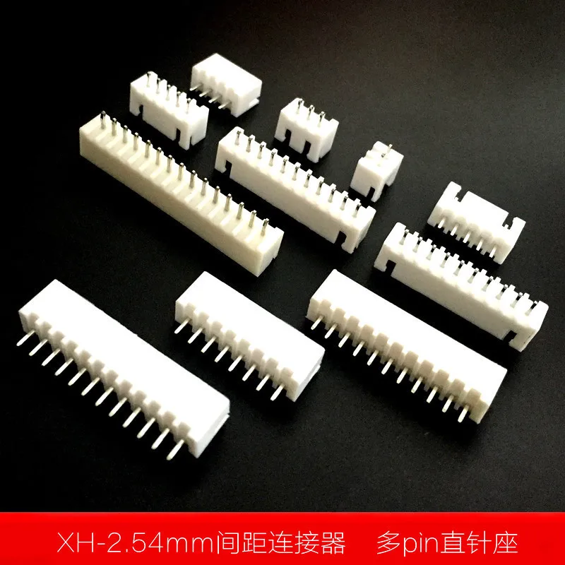 

100 PCS XH 2.54 MM Connect Plug-in Unit Connector Directly Needle 2 3 4 5 6 7 8 9 10P