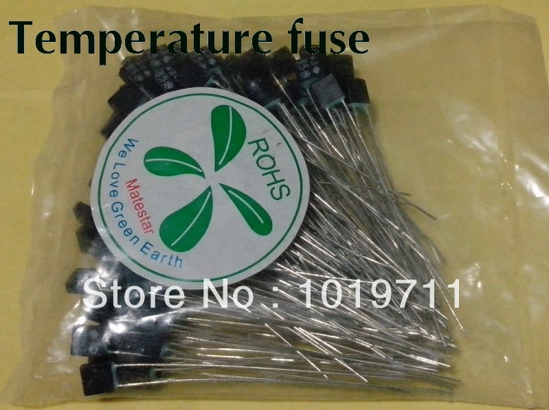 New Temperature fuse 2A 250V 102~150degrees Small Square type Quick thermal cutoff Free shipping | Обустройство дома