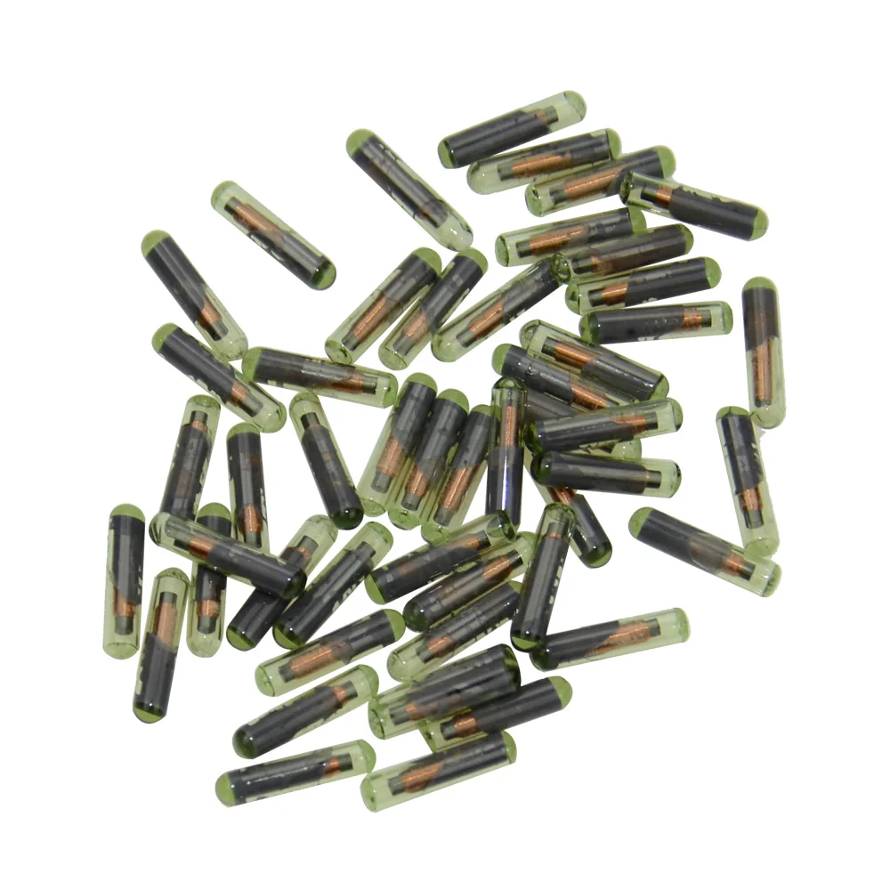 OkeyTech оригинальный 10 шт./лот Автомобильный ключ чип Стекло пустой ID48 Megamos крипто