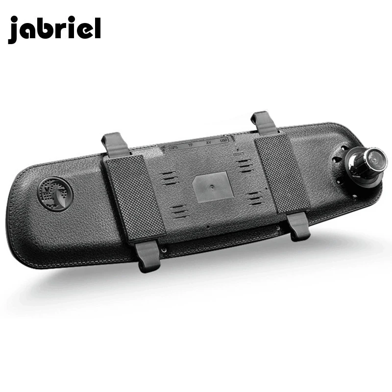 Зеркало видеорегистратор Jabriel 4 3 дюйма с камерой заднего вида Full HD