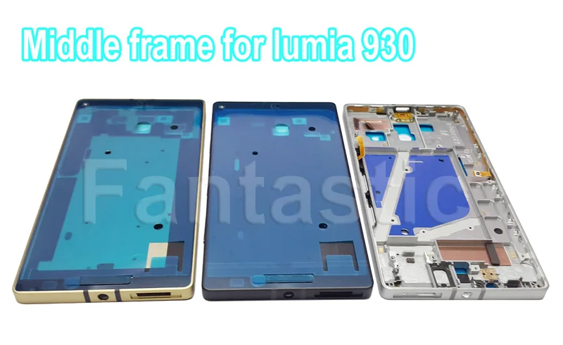 Для Nokia lumia 930 оригинальный новый передний ЖК-Рамка Замена средний корпус с
