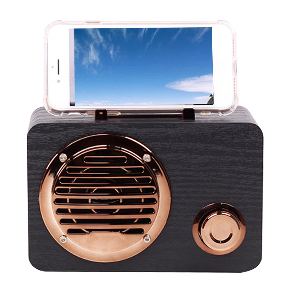 Коротковолновой Bluetooth Радио прозрачное украшение путешествия ретро