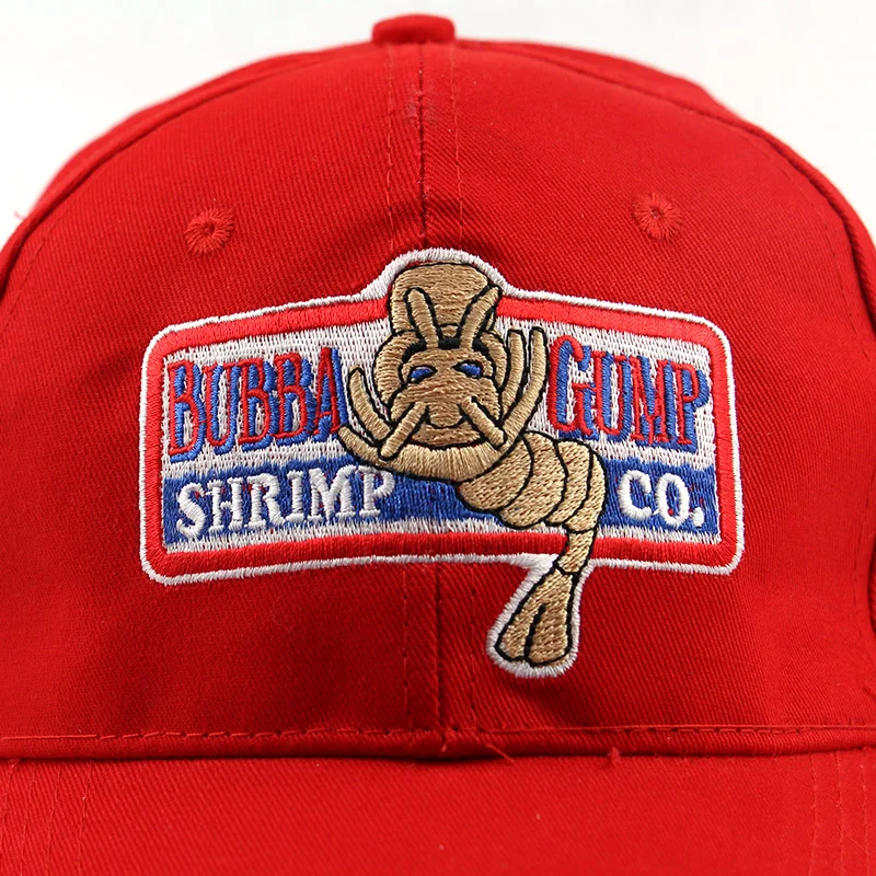Бейсбольная кепка с креветками BUBBA GUMP модель 1994 года для мужчин и женщин улицы