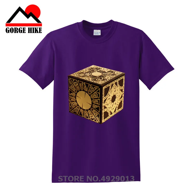 Новое поступление футболка Hellraiser Box Clive Barker одежда с принтом Молодежные хлопковые