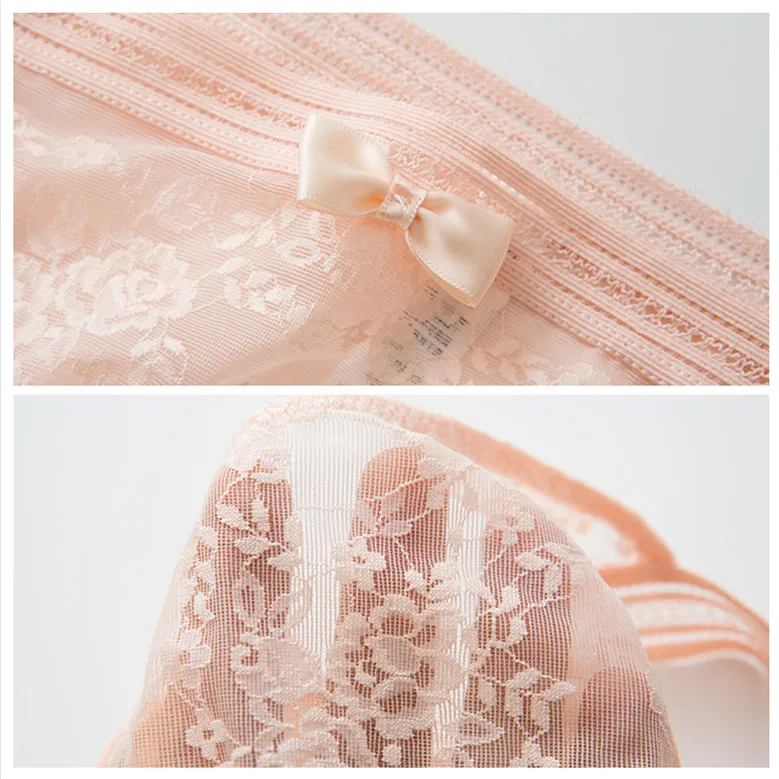 

LUOCHEN Sexy tanga ropa interior femenina underwear women Panties Underwear Briefs Lace Lingerie Breathable Panty IntimatesS1902
