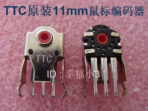 Оригинальный TTC кодер мыши декодер мыши Универсальный для Rapoo A4tech высота 11 мм Красный сердечник, 1 шт.