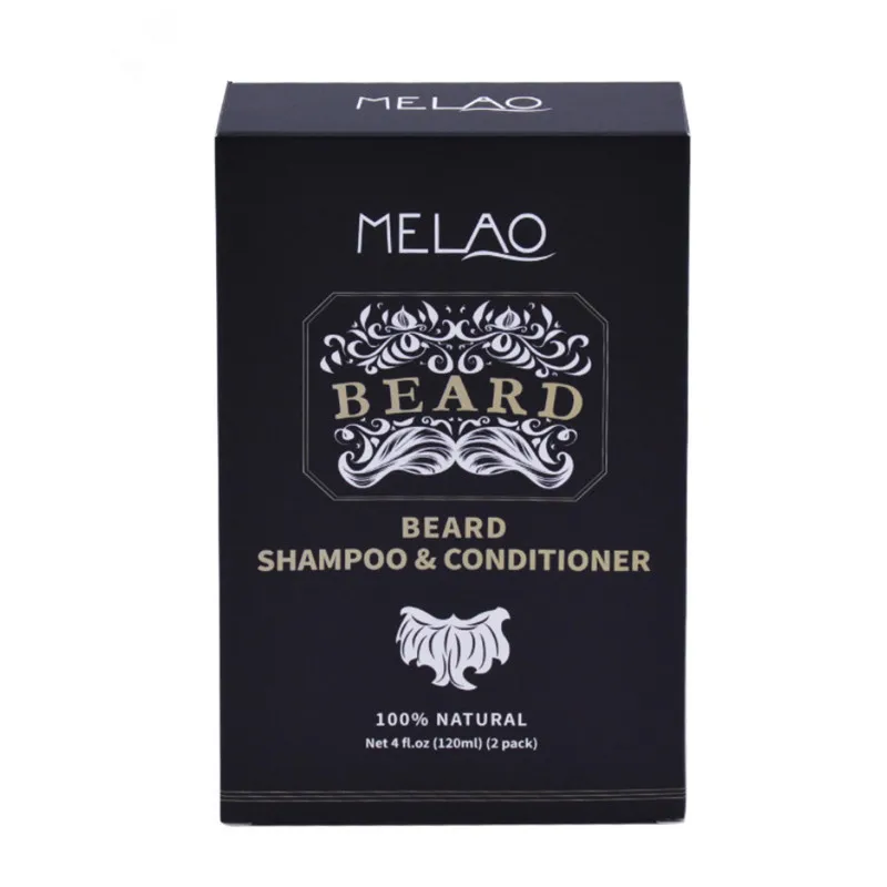 100% натуральный органический шампунь и кондиционирование для бороды MELAO набор