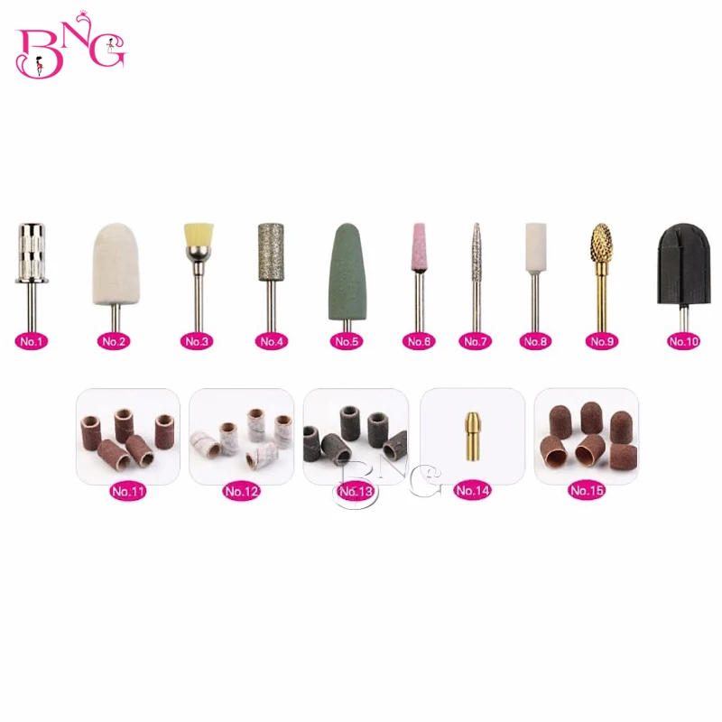 Фреза для педикюра 32 шт. набор полировки ногтей|nail drill bits|nail drillelectric nail file |