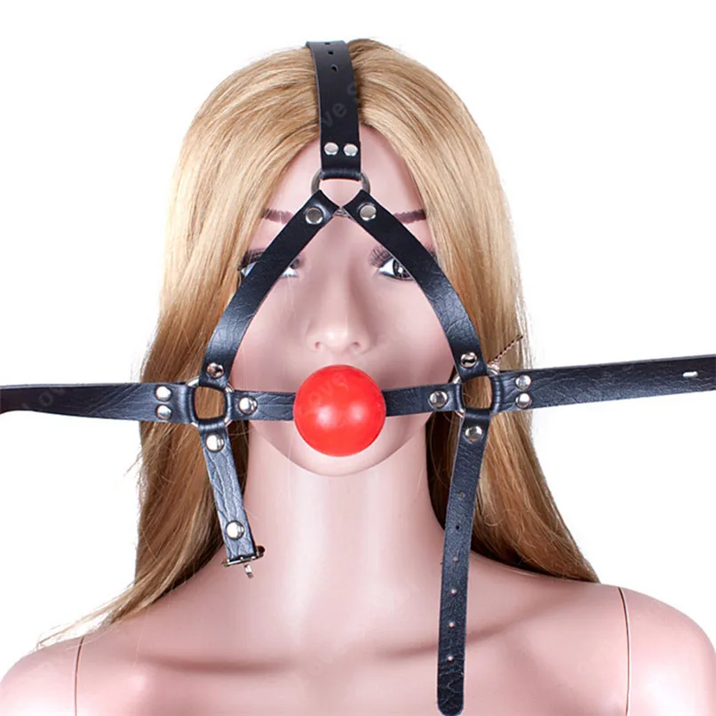 42 мм мяч кляп бондаж сдерживающие секс игрушки для пар головной ремень