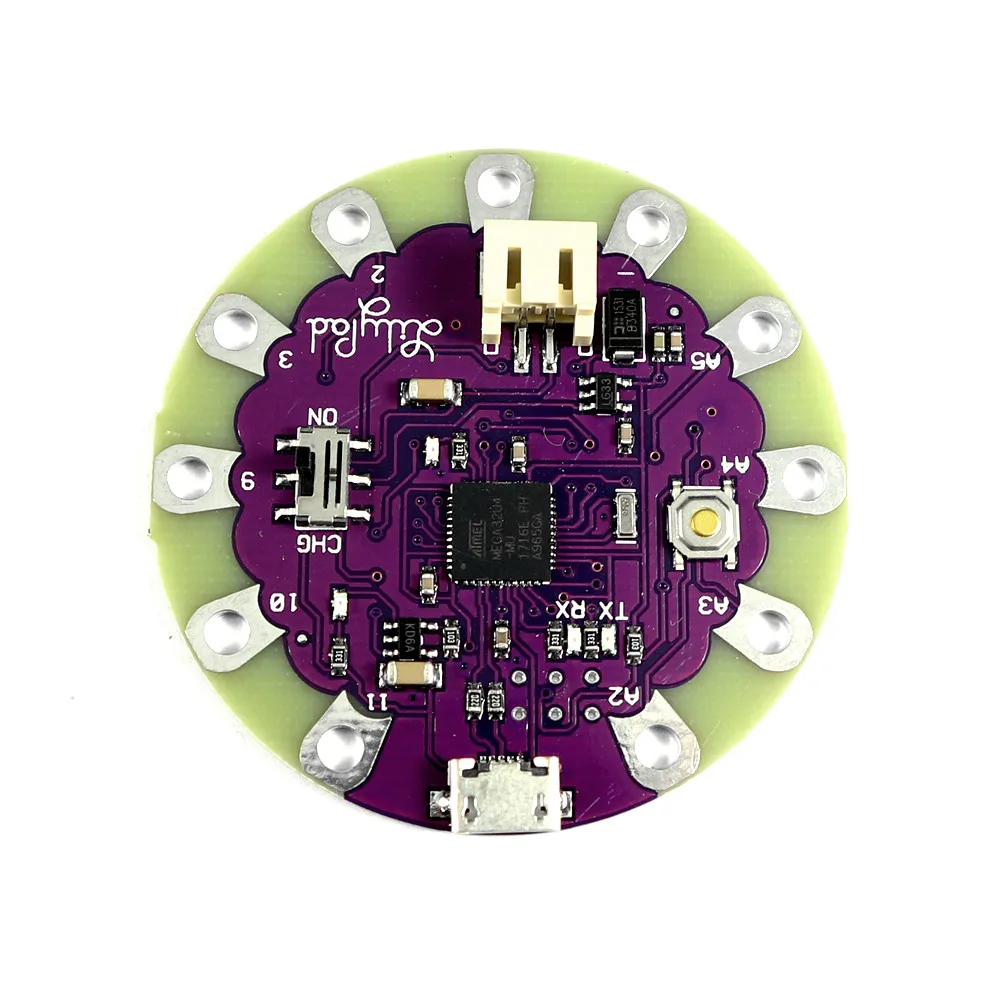 KJ349 ATmega32U4 плата LilyPad для ARDUINO USB микроконтроллер макетная | Электроника