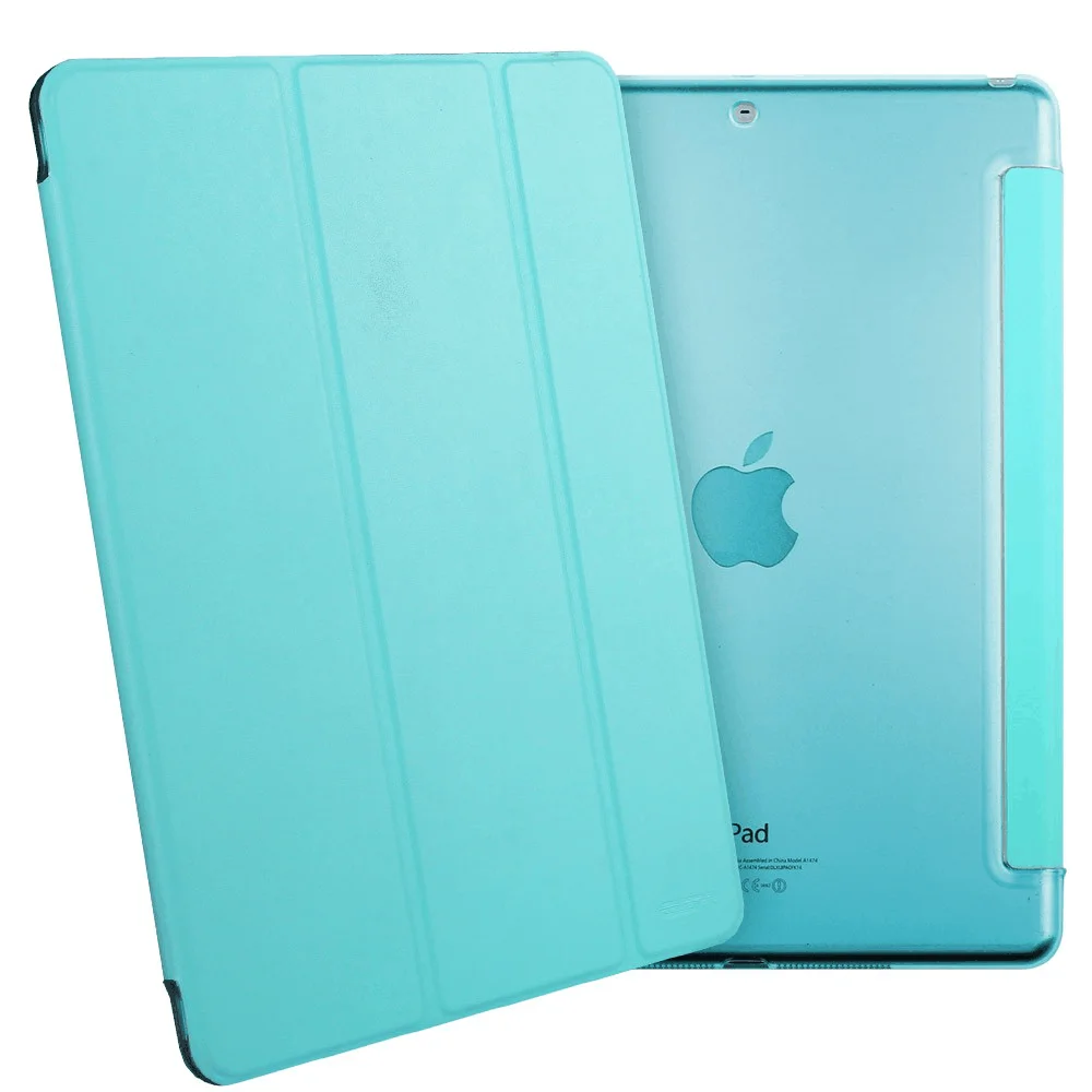 Чехол для iPad воздуха, ESR ура Цвет PU прозрачная задняя Ultra Slim Light Вес Trifold Смарт чехол для iPad воздуха/5