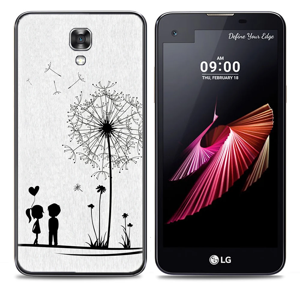 Крутой Мягкий ТПУ чехол для LG x Screen K500 силиконовый мультяшный милый X Phone Fundas Capa |