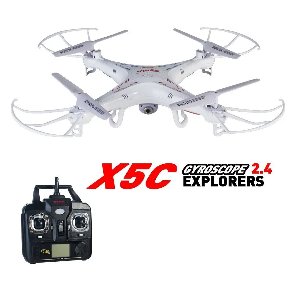 X5C X5C-1 RC Квадрокоптер Дрон исследователи 2 4 Ghz 4CH 6-осевой гироскоп 2MP HD камера 8G