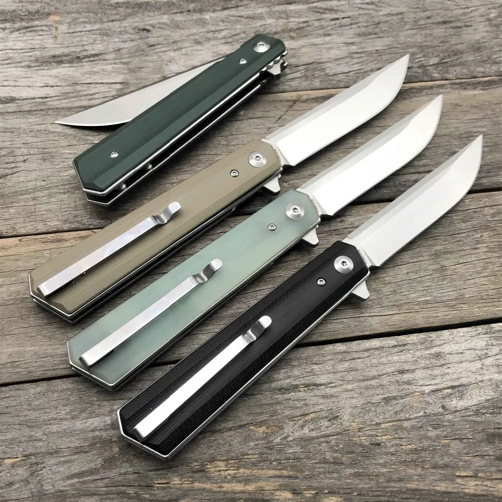 Складной нож LDT Kwaiken рукоятка G10 лезвие 9Cr18Mov Шарикоподшипниковый тактический