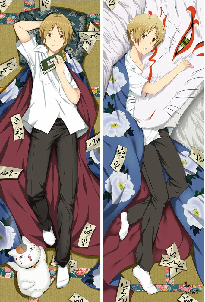 Японский аниме Natsume Yuujinchou персонажи Подушка Dakimakura чехол Рождественский подарок