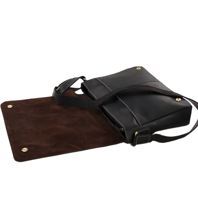 Для мужчин натуральный воск масло кожа Винтаж Сумка для ноутбука сумки Tote