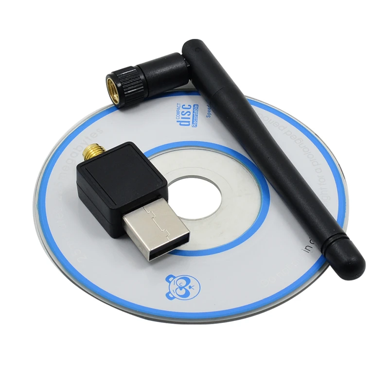 Мини USB WiFi адаптер 150 Мбит 2db Телевизионные антенны PC Wi Fi приемника Беспроводной