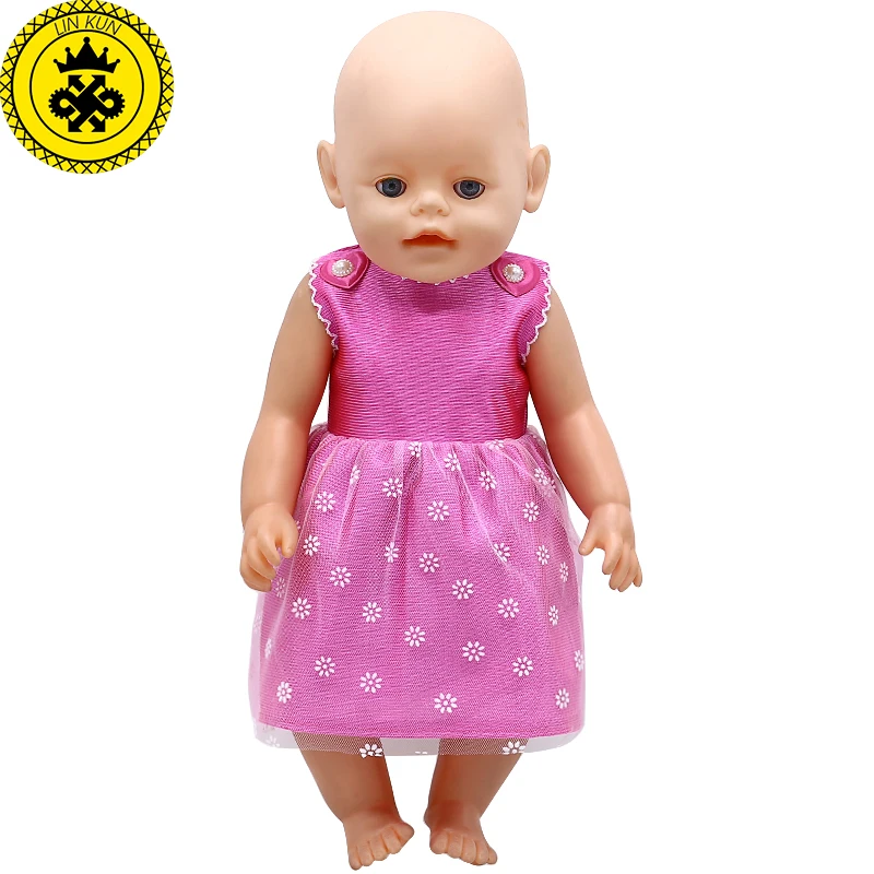 Baby Doll Clothes Multicolor 4 Style Dress Princess Dresses Fit 43cm Accessories 412 | Игрушки и хобби