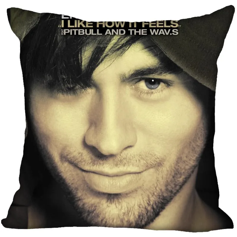 Enrique Iglesias наволочки для дома декоративные подушки крышка невидимый молнии подушки детские чехол Чехлы для декоративных подушек 40X40,45 X см 45 см