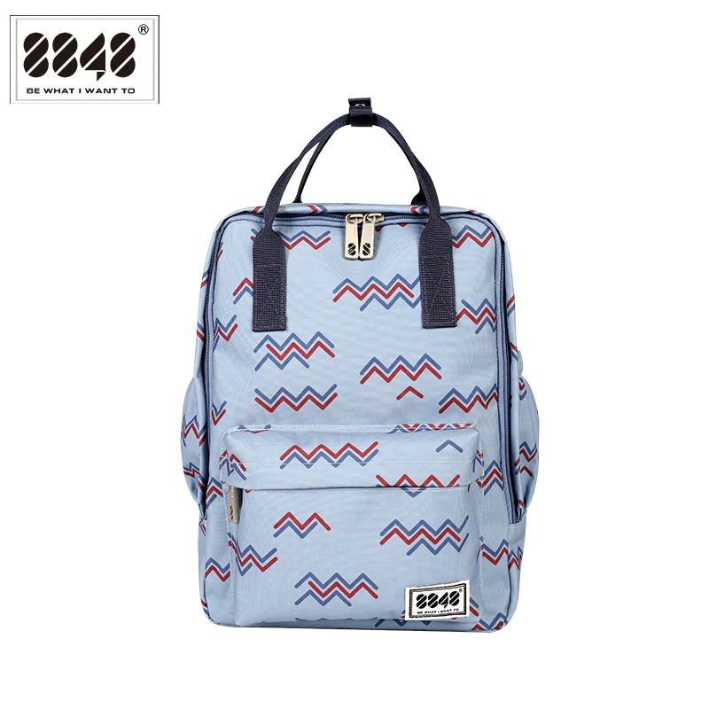 

8848 Brand Backpacks Small Women's Backpack Unique Pattern Soft Back Resistant Waterproof Oxford Material Hot Sale 003-008-013