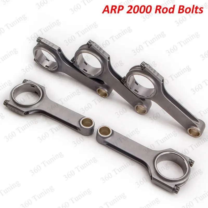 Кованые Шатун и ARP Болты Для Volvo 850 C70 T5 2.3L B5234T 800HP 2.3 2.5 4340 Floaring Сбалансированный