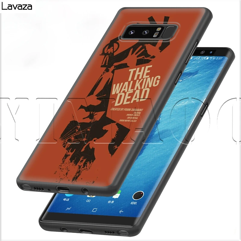 Lavaza с изображениями из сериала Ходячие мертвецы чехол для Samsung Галактики S6 S7 край
