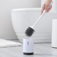 armthm tpr household toilet brush with rubber head holder toilet wall hangingfloor standing cleaning brush bathroom accessories