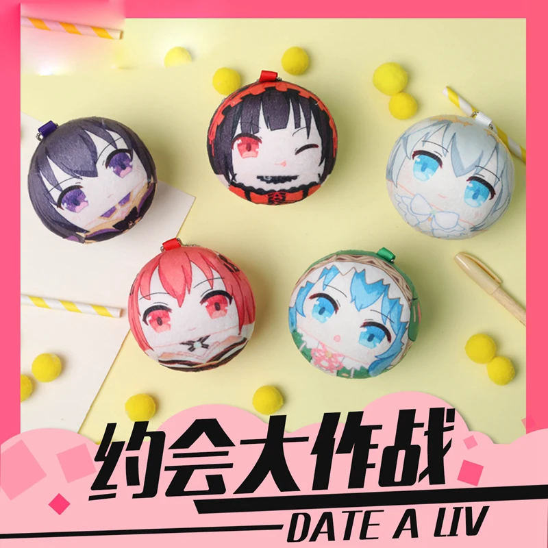 Японский аниме Дата Живая Yatogami Tohka Tobiichi оригами Косплей Dango милые плюшевые куклы