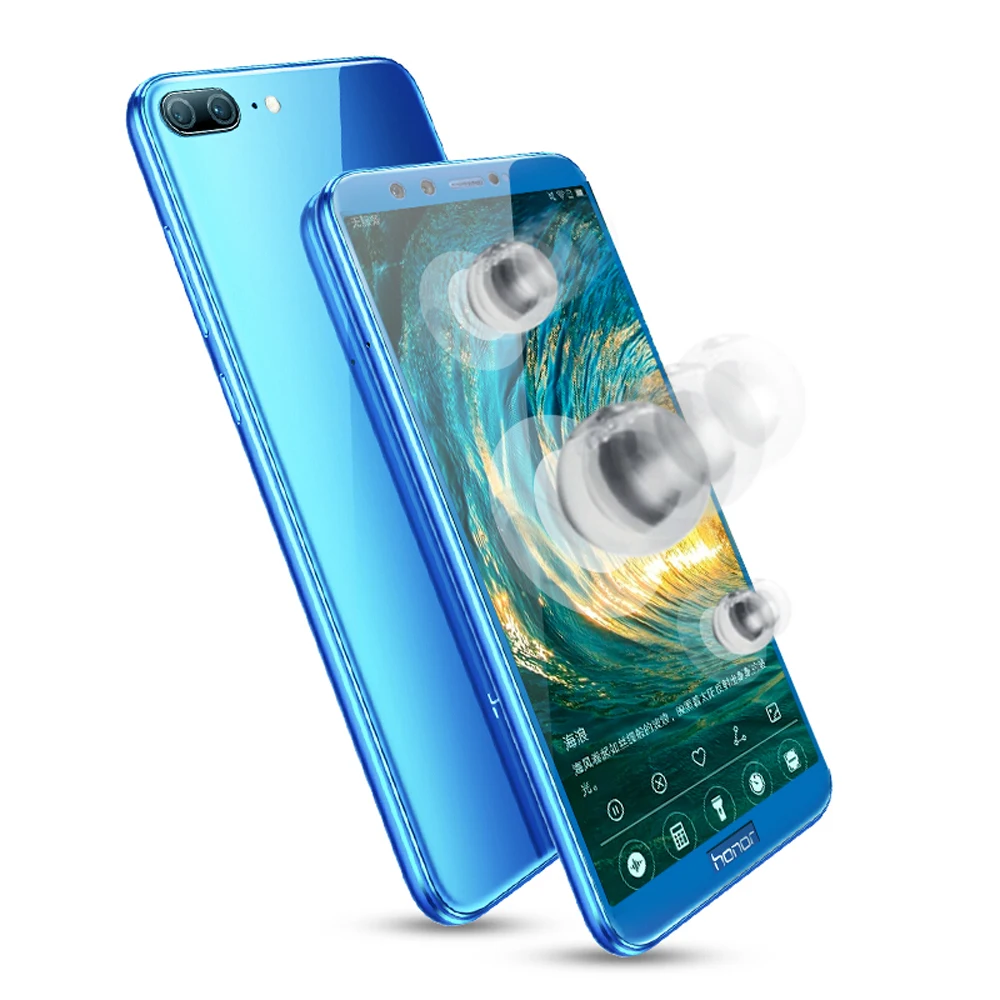 Закаленное Стекло для Huawei Honor 9 lite безопасности 2.5D край полный охват Защитное