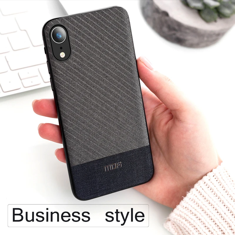For iPhone XS Case Mofi 11 Pro Max max XR case pro Dark Color Gentleman Business Style | Мобильные телефоны и аксессуары