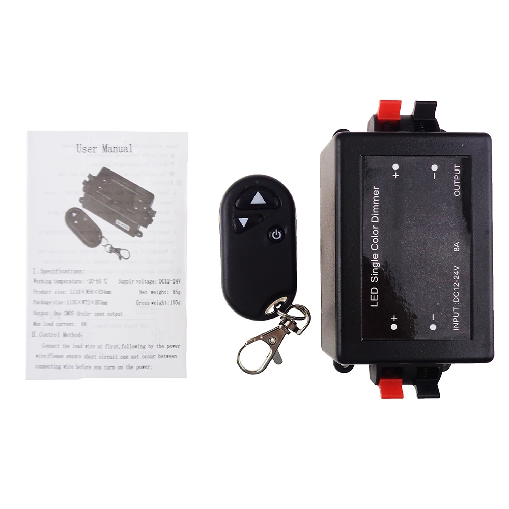 Радиочастотный светодиодный диммер беспроводной контроллер яркости с 3