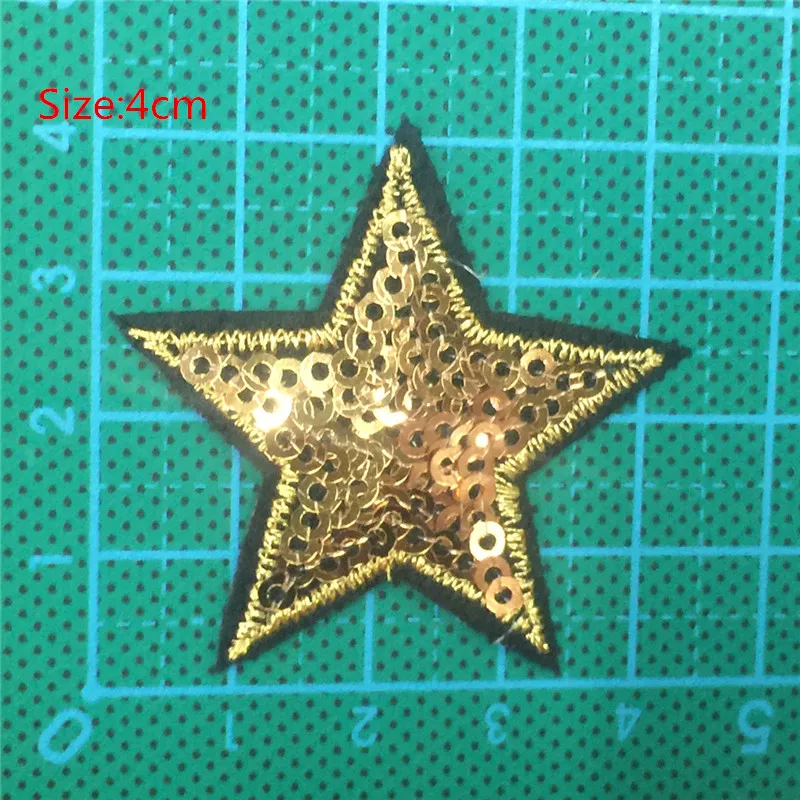 48 шт. золотистые и Серебристые блестки|badge patch|patches for clothingpatches patches |