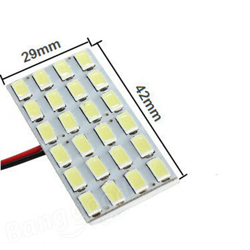 3 Вт 24 Led доска 12 в автомобильный купольный светильник для чтения супер яркий