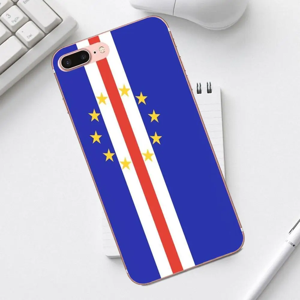 TPU модный флаг Кабо Верде Флаги других стран для iPhone 4 4S 5 5C SE 6 6S 7 8 Plus X XS Max XR Galaxy A3 A5 J1