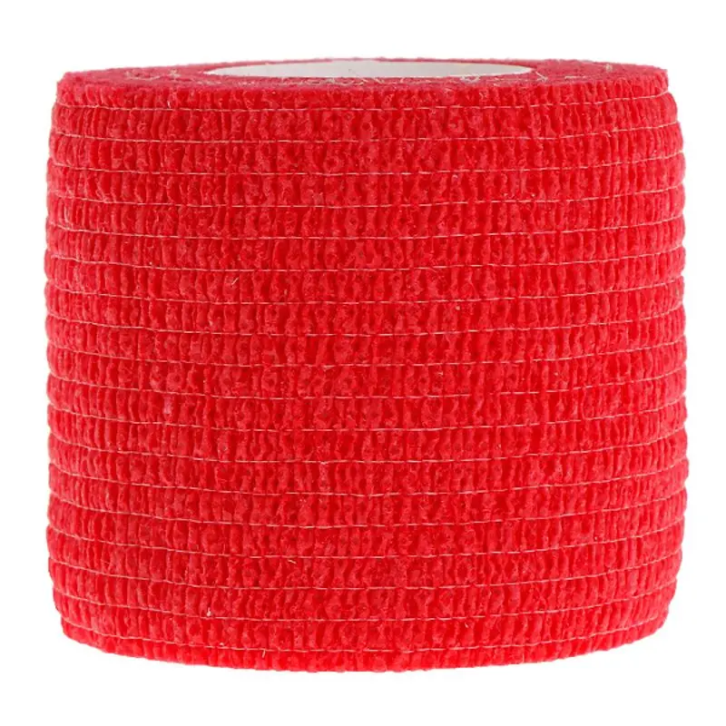 

10pcs 5cm Disposable Tattoo Self-adhesive Elastic Grip Bandage Wrap Sport Tape