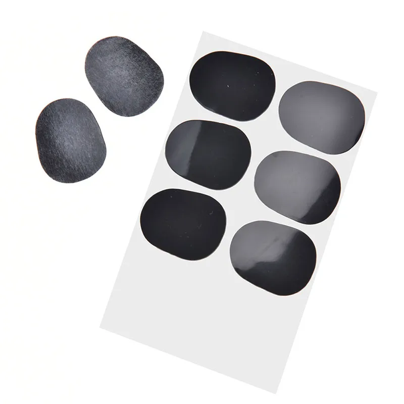 New 2019 Black Rubber Soprano Saxophone Sax Clarinet Mouthpiece Pads Patches Cushions 0.8mm Thickness 8 Pcs/lot | Спорт и
