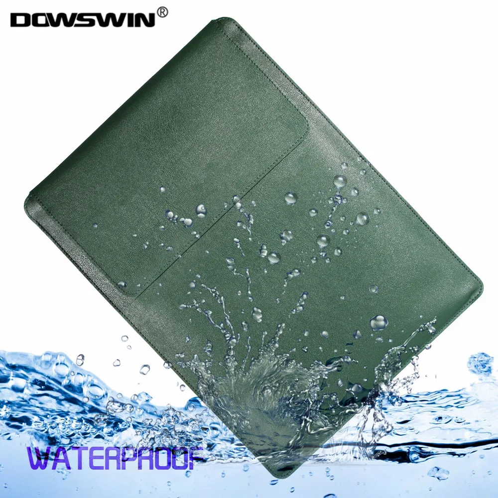 Чехол DOWSWIN для Macbook Air 13 11 Pro 15 кожаный чехол ноутбука сумка водонепроницаемый |
