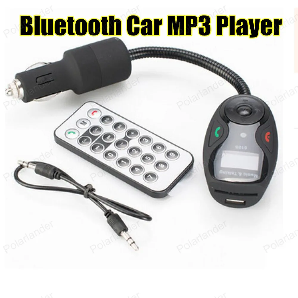 Bluetooth MP3 PlayerHandsfree Car Kit AUX Hands Free FM Transmitter with Dual USB SD LCD Charger Cigarette Lighter | Автомобили и