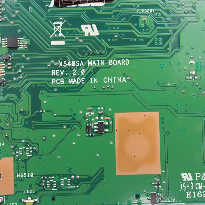 Оригинальная материнская плата для ноутбука ASUS X540S X540SA X540 F540S MB N3050 2G RAM REV: 2 0 100%