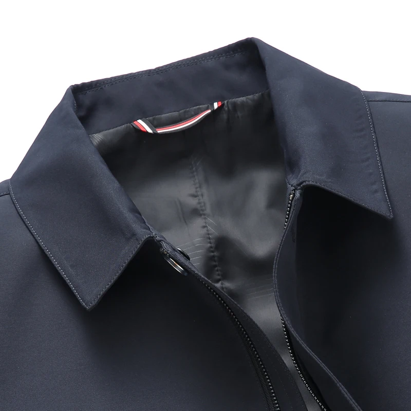 

Solid color long trench coat men turn down collar single breasted outerwear plus size new arrival 2019 autumn winter