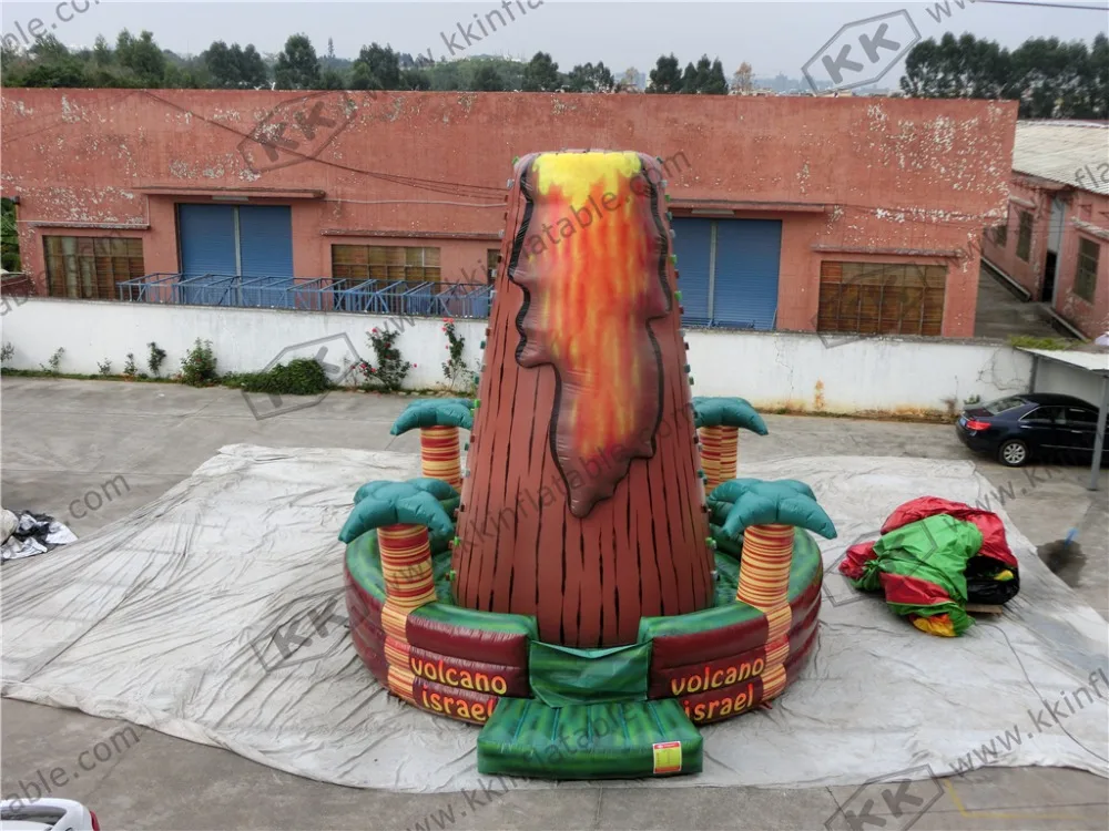 Надувная стена для скалолазания volcano надувная взрослых|inflatable rock climbing wall|inflatable