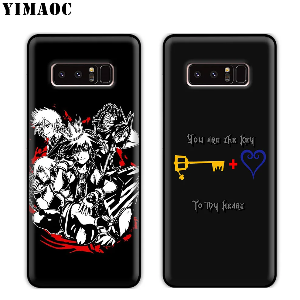Мягкий силиконовый чехол YIMAOC Kingdom Hearts для samsung Galaxy S10 S10e S9 S8 Plus S7 S6 Edge J6 |