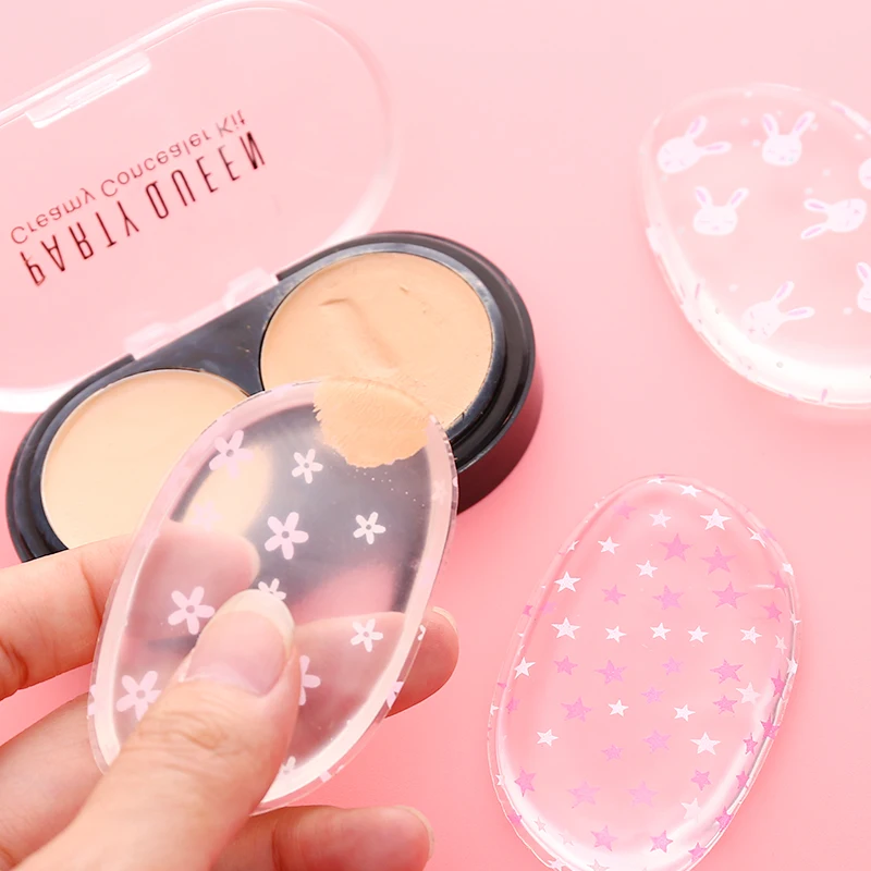 FocusMe силиконовый косметический спонж для макияжа Puff Powder Foundation Гладкий мягкий