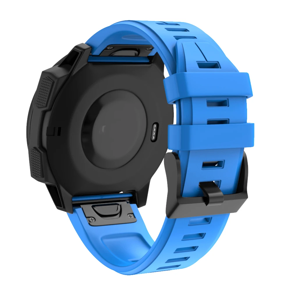 Ремешок силиконовый для наручных часов Garmin Fenix 5 5X 3 HR 6X 6 6S S60 MK1|Смарт-аксессуары| |