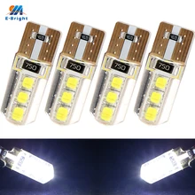 YM E ярко 4 шт. работающего на постоянном токе 12 В в T10 1820 6 SMD 194 168 W5W
